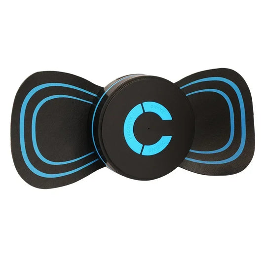 EMS Neck Massager Gel Pads Electric Cervical Vertebra Massager Body Stretcher Patch Pulse Muscle Stimulator For Body Health Care